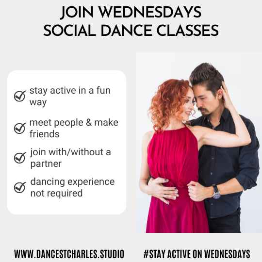 Join Wednesdays Social Dancing Classes